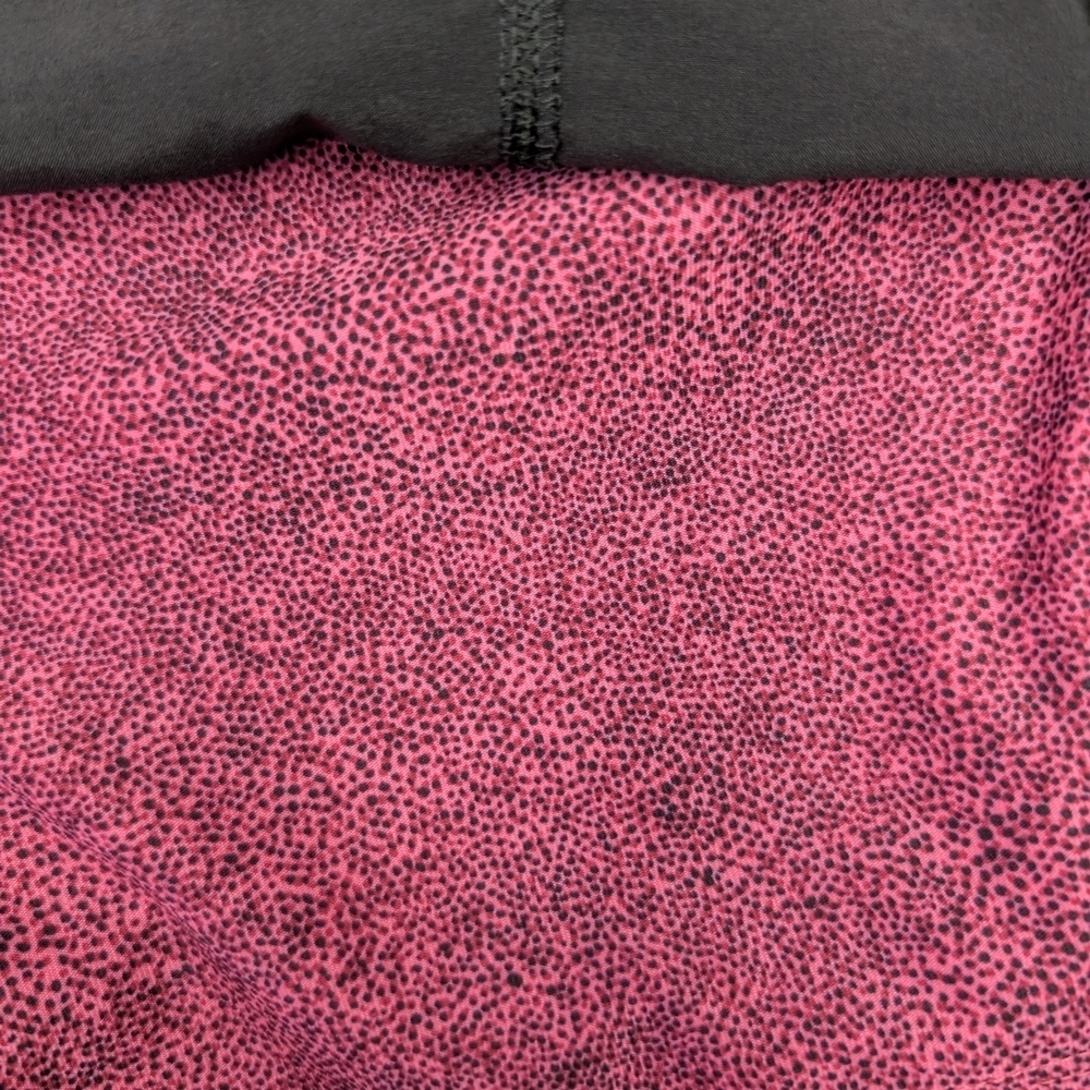 Black Nike Athletic Skort Dri-Fit w/black and pink shorts Size Small Sides Ties - Picture 7 of 15